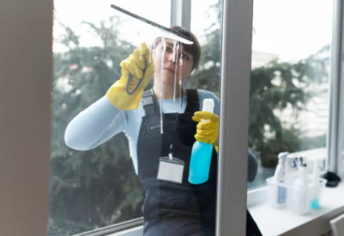 Nettoyage de vitres intérieures et extérieures à Mamirolle